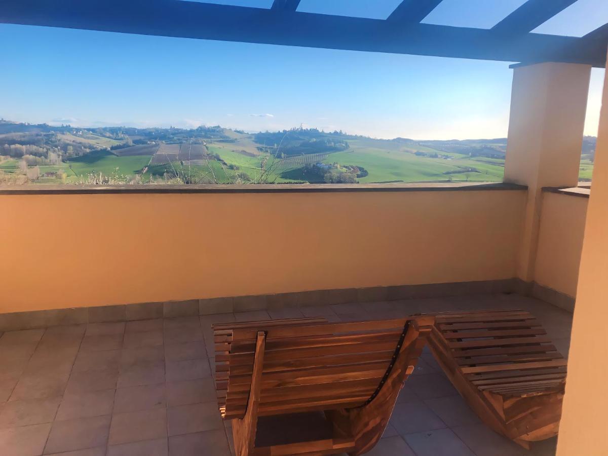 Villetta Rosso Rubino Vignale Monferrato Bagian luar foto